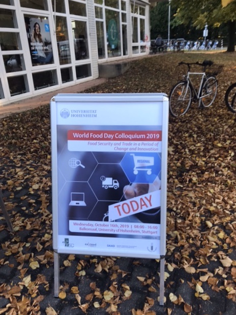 Celebrating the World Food Day in Hohenheim
